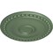 Ekena Millwork Foster Ceiling Medallion (Fits Canopies up to 5 5/8"), Hand-Painted Athenian Green, 19 1/8"OD x 1"P CM19FOAGF - alternate 4